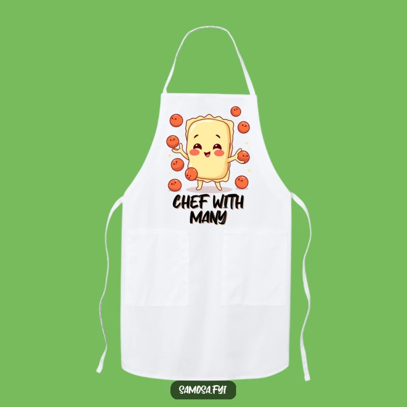 Funny Ravioli Juggler Apron: Cook with Confidence and Humor, an Excellent Funny Gift!