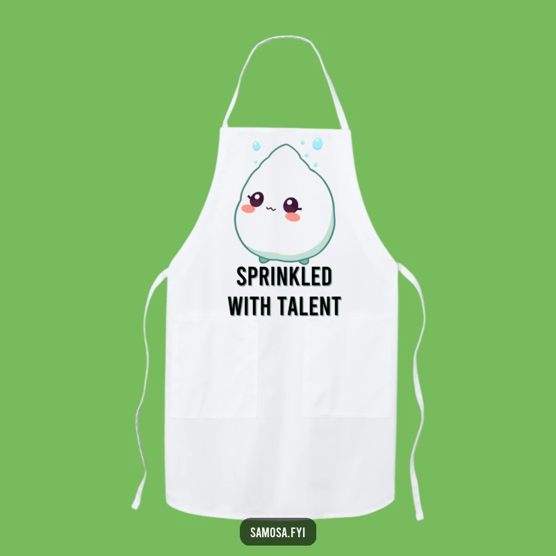 Funny Samosa Sprinkle Apron: A Hilarious Snack Gift for Easily Amused Foodies