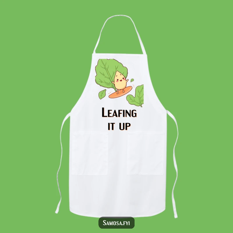 Funny Samosa Surfing Apron: Kitchen Adventure, Great Funny Gift