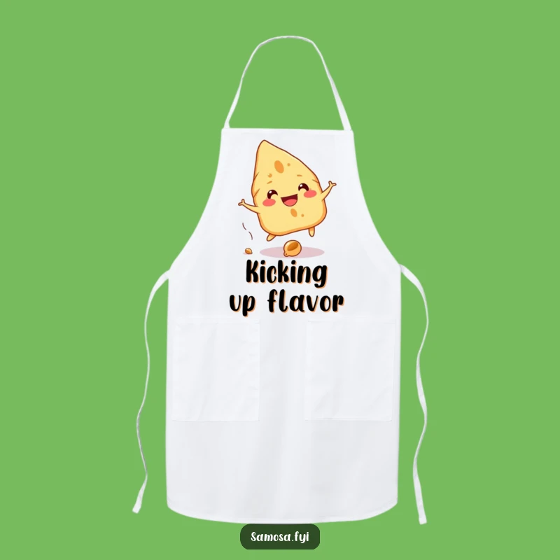 Funny Samosa Kitchen Apron: A Hilarious Gift for Foodies!