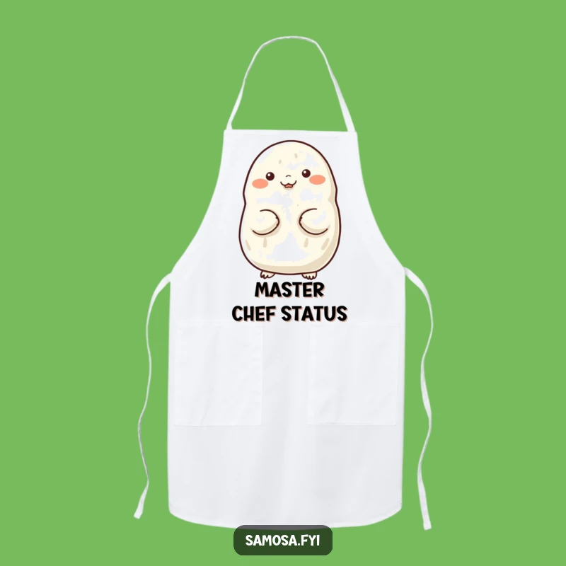 Funny Samosa Apron: Proud Chest Puff Kitchen Style, Perfect Humorous Gift