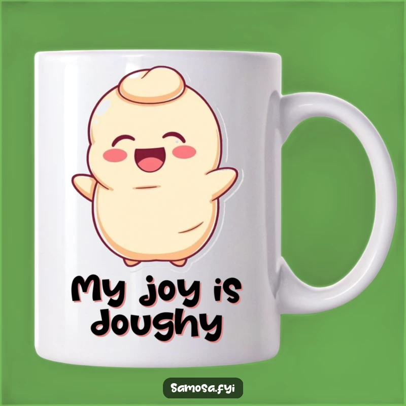 Funny Laughing Dough Mug - Hilarious Baking Treat, Perfect Funny Gift for Bakers!