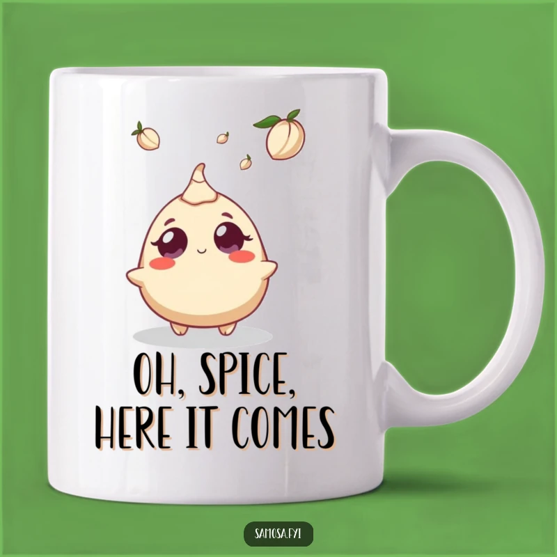 Funny Samosa Cardamom Surprise Mug - A Hilarious Moment Gift