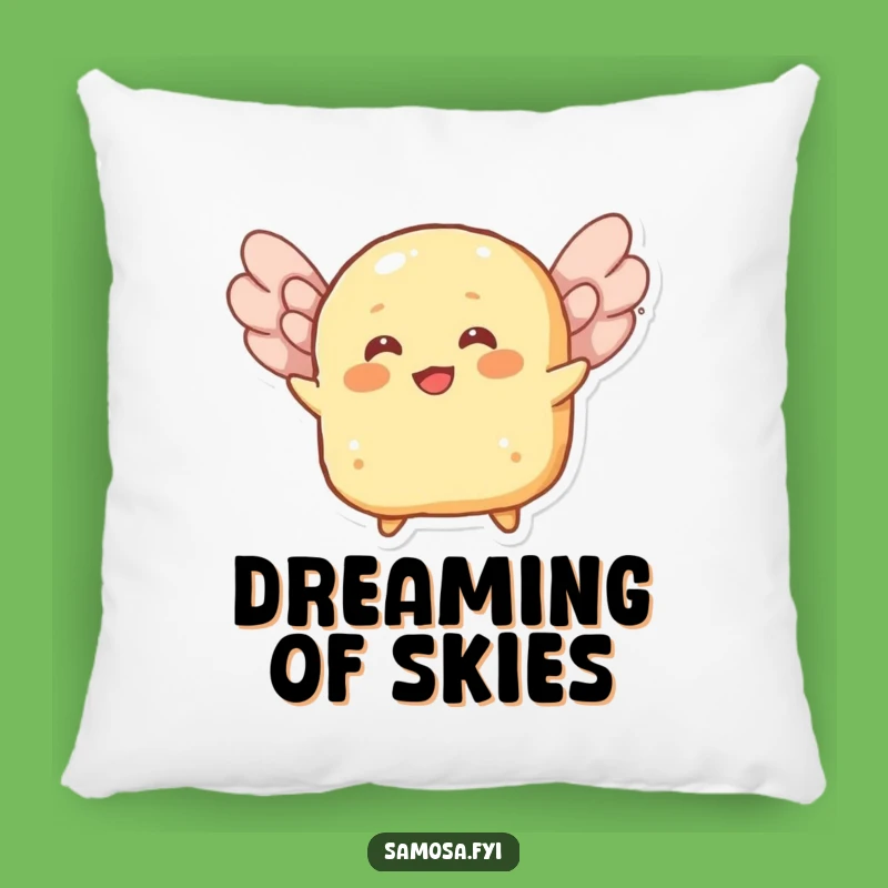 Funny Roti Flying Pillow: Cozy Comfort for a Dreamer