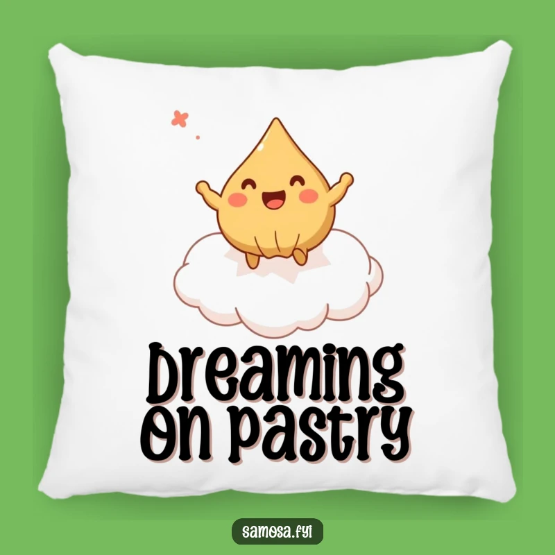 Funny Bouncing Samosa Pillow - Soft & Dreamy Snack Comfort