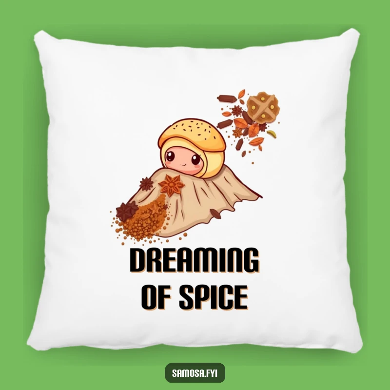 Funny Pastry Spice Mountain Pillow: Snuggle Up with This Hilarious Baking Buddy