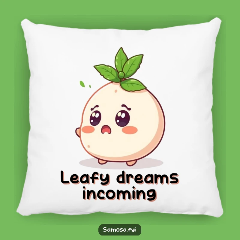 Funny Samosa Pillow - Shocked Snack Cushion, The Wittiest Funny Gift for Comfort!