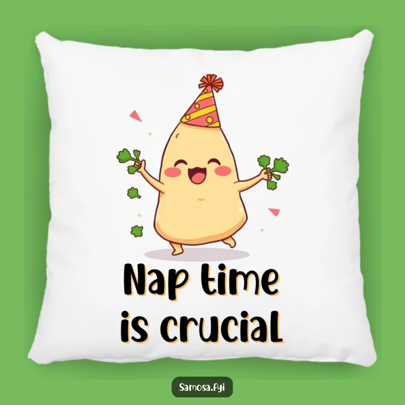 Funny Samosa Plush Pillow: A Hilarious Gift for Couch Cuddles!