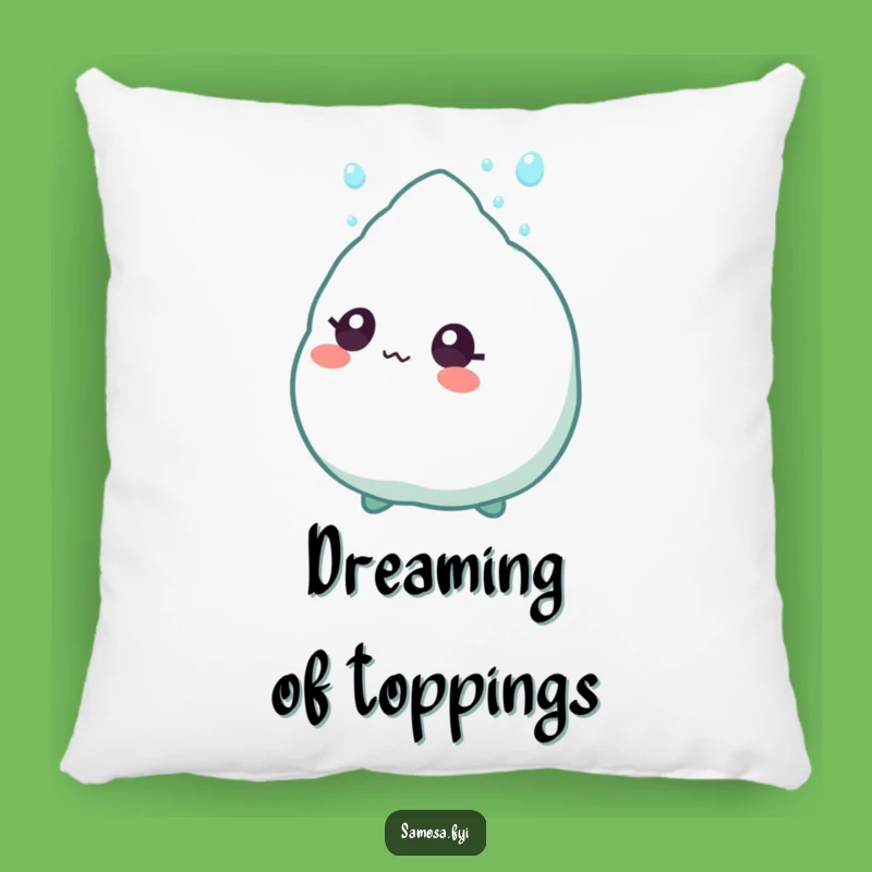 Funny Samosa Sprinkle Pillow: A Hilarious Snack Gift for Easily Amused Foodies