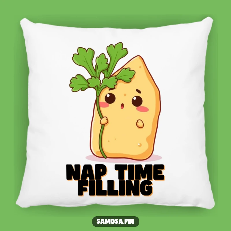 Funny Samosa Peek Pillow - Cozy Comfort with a Hilarious Snack Surprise