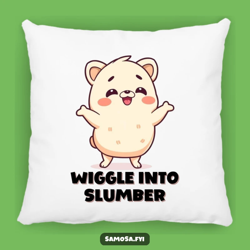 Funny Samosa Dance Pillow: Snuggle Up with a Wiggling, Giggle-Inducing Friend