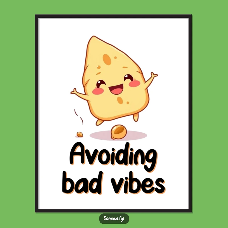 Funny Samosa Digital Art: Hilarious Art for Playful Spaces!