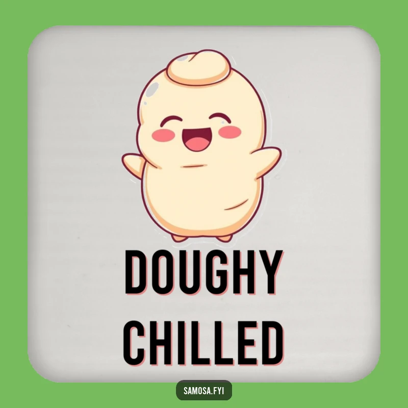 Funny Dough Drink Coaster - Hilarious Baking Decor, Perfect Funny Gift for Tables!