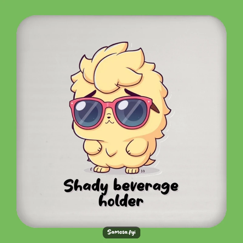 Funny Cool Samosa Coaster: A Hilarious Snack Gift for Chill Vibes Lovers