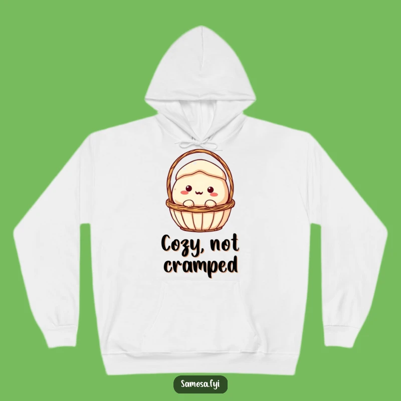 Funny Samosa Stuck Hoodie: Cozy Up to Humor, Great Funny Gift
