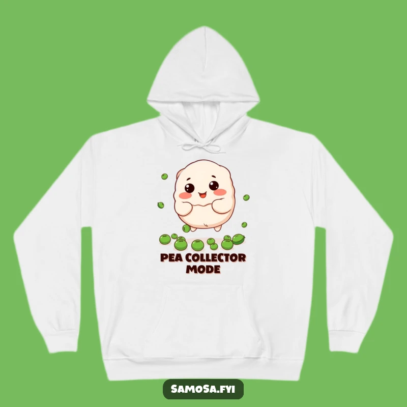 Funny Dumpling & Peas Hoodie - Cozy & Humorous Foodie Comfort Gift