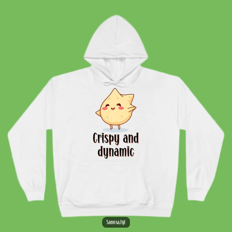 Funny Samosa Cartwheel Hoodie: Cozy Snack Fun, Ideal Funny Gift