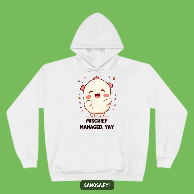 Funny Samosa Confetti Hoodie: Cozy Celebrations, Great Funny Gift