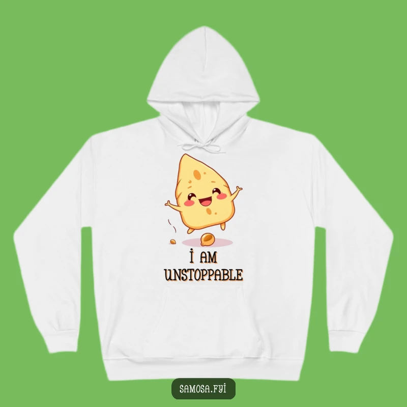 Funny Samosa Cozy Hoodie: A Hilarious Gift for Staying Warm!