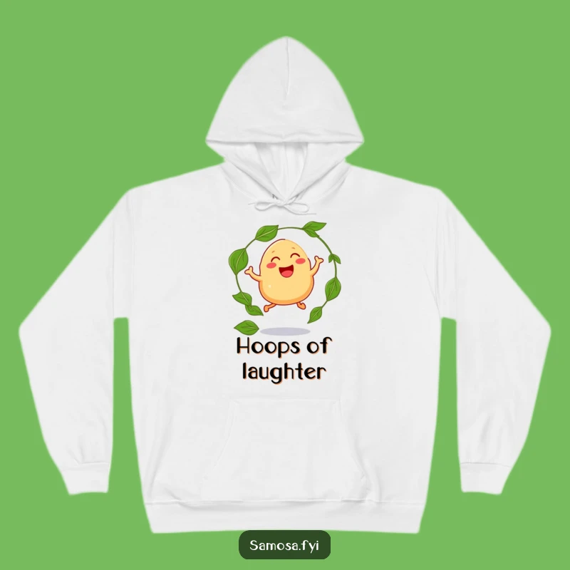 Cozy Funny Samosa Jumping Hoodie: Fun Comfort, Great Funny Gift