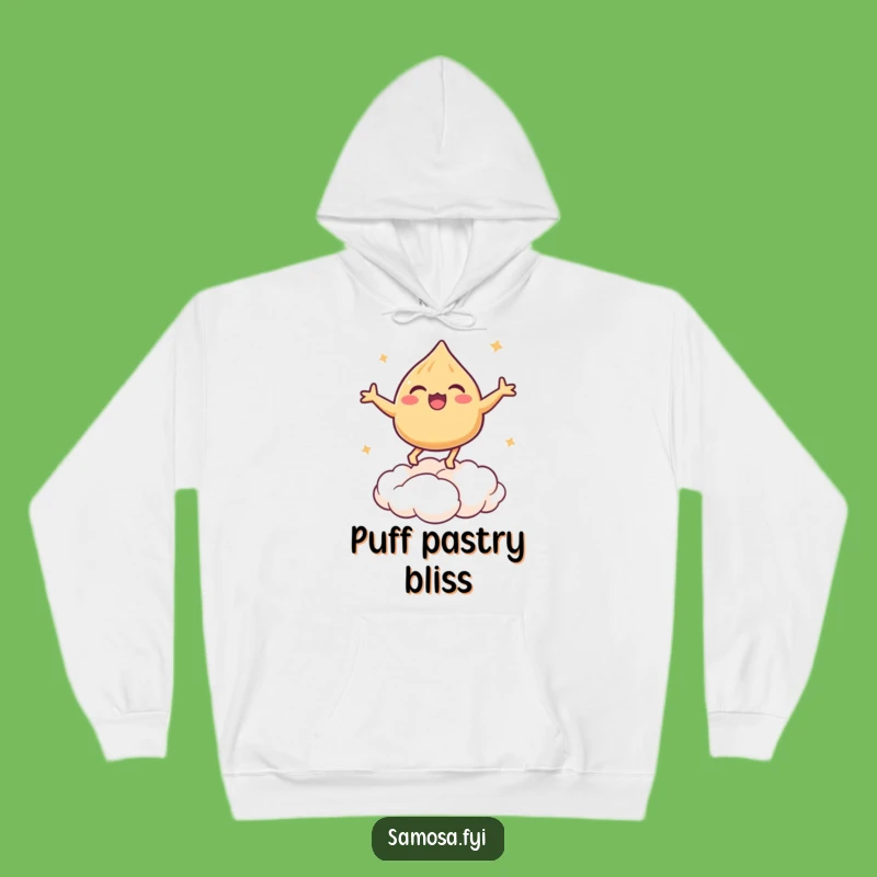 Funny Bouncing Samosa Hoodie - Cozy Cloud Comfort & Hilarious Style