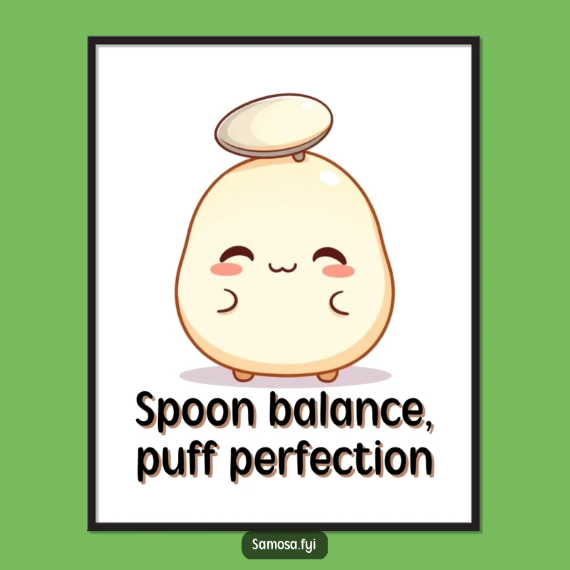 Free Printable Wall Art: Balancing Pastry Funny Downloadable Decor