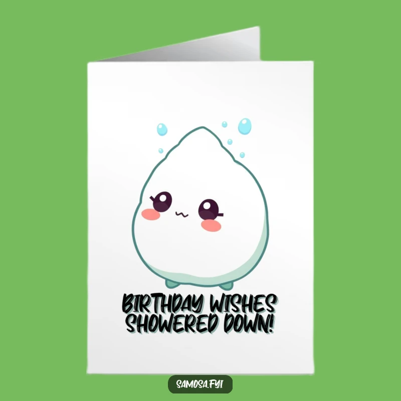 Free Printable Samosa Sprinkle Birthday Card - Funny Downloadable Gift