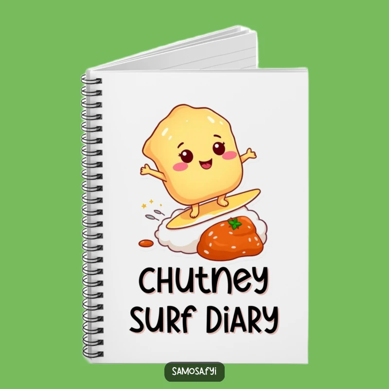 Funny Pastry Chutney Surf Notebook: Surf Your Ideas on This Hilarious Journal