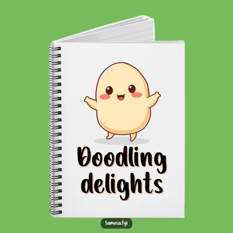 Funny Samosa Jig Notebook: Snack Journal, Perfect Humorous Stationery Gift