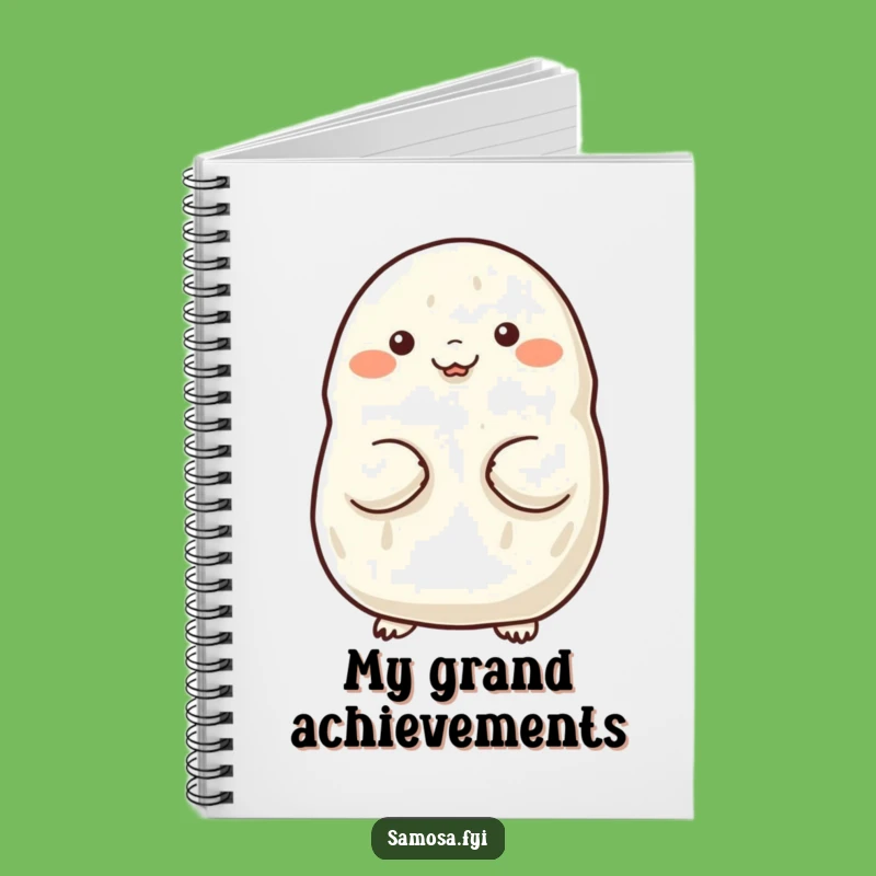 Funny Samosa Notebook: Proud Chest Puff Journal, Perfect Humorous Gift