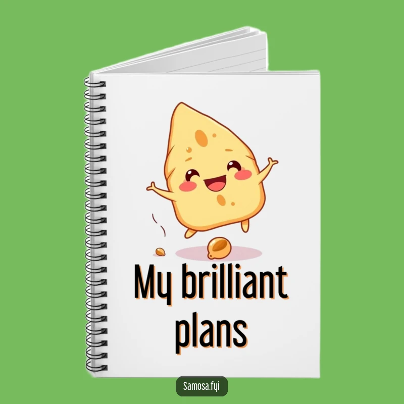 Funny Samosa Jotter: A Hilarious Gift for Creative Minds!