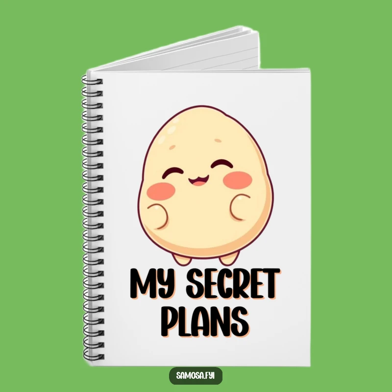 Funny Samosa Winking Notebook: Jot Down Cheeky Ideas, Excellent Funny Gift