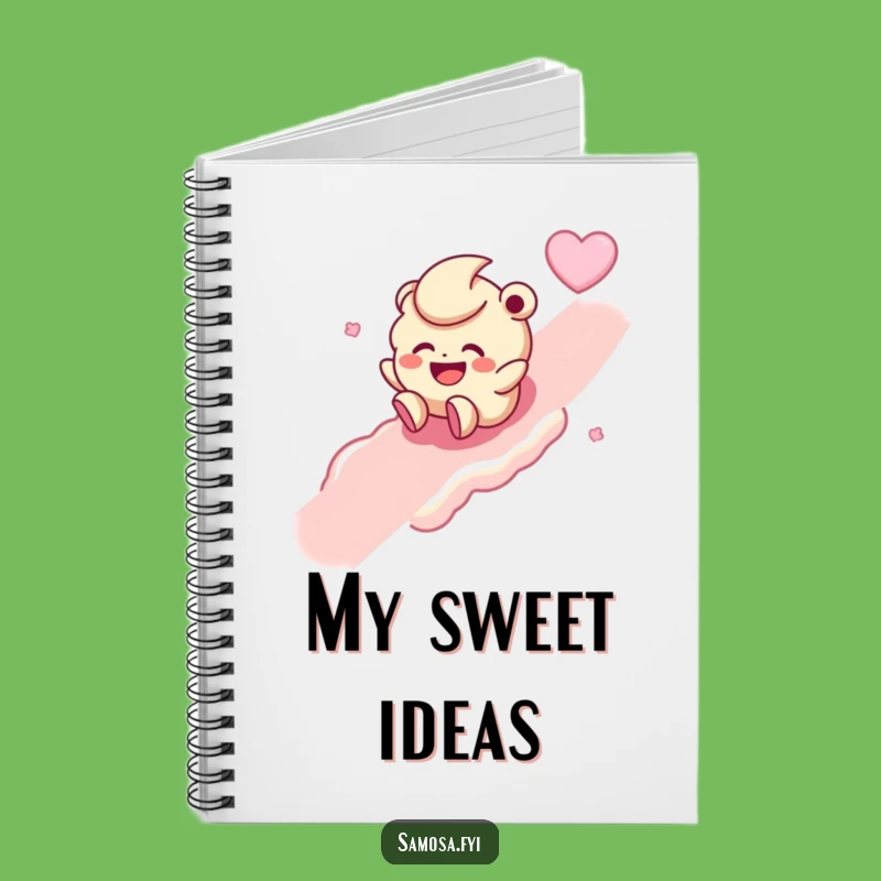 Funny Giggling Laddoo Notebook - Capture Sweet, Joyful Thoughts