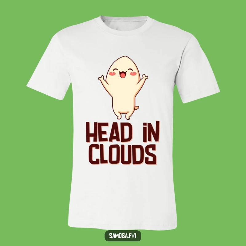 Funny Giggling Samosa Headstand Tee: Wearable Whimsy and a Hilarious Gift!