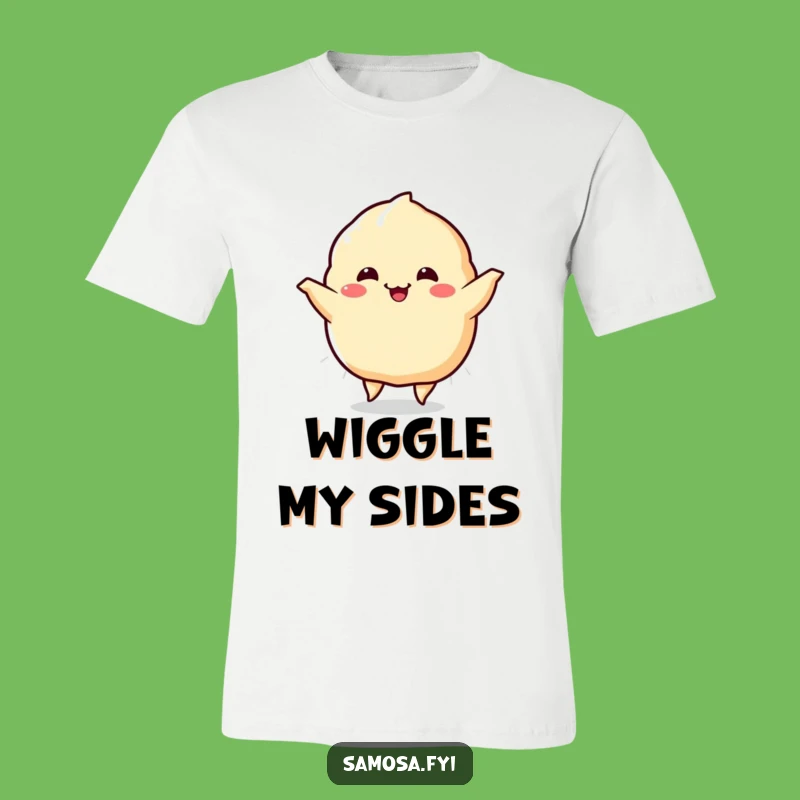 Funny Samosa Happy Dance T-Shirt: Wear Your Joyful Snack Style!