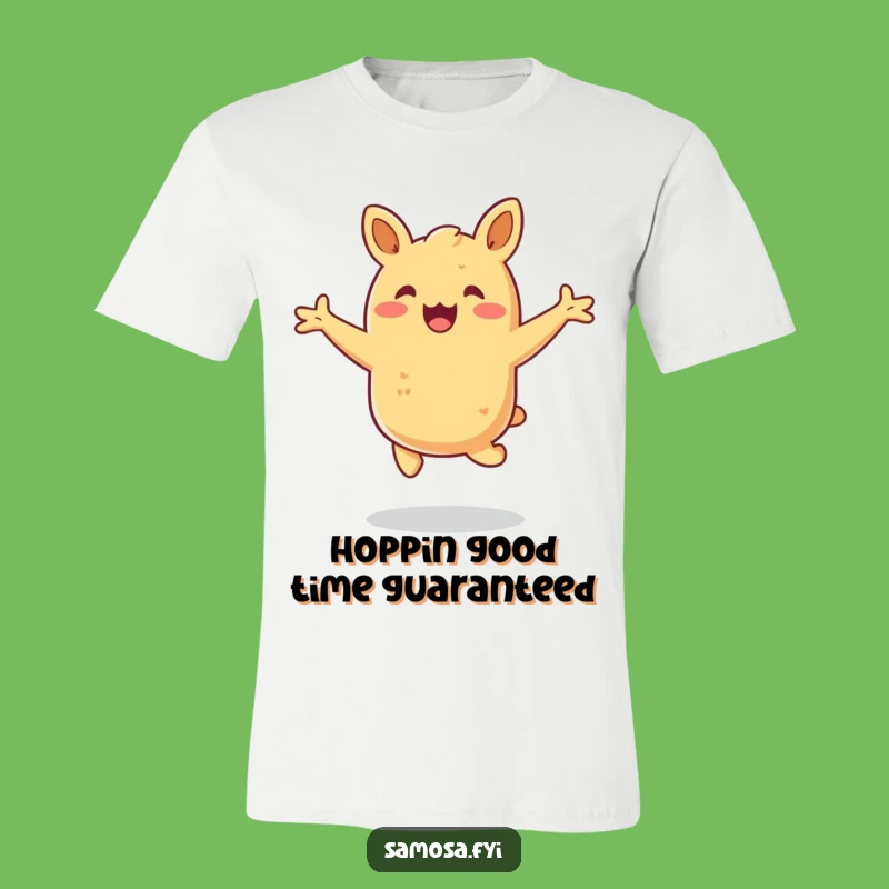 Funny Samosa Hop T-Shirt - Hilarious Snack Apparel Gift