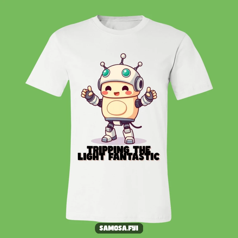 Funny Samosa Robot Dance T-Shirt: A Hilarious Snack Gift for Dancing Food Lovers