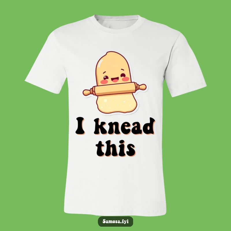 Funny Rolling Pin T-Shirt - Baking Buddy Tee, Perfect Funny Gift for Pastry Chefs!