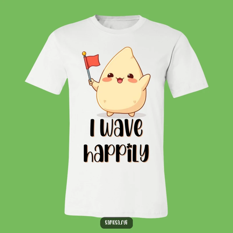 Funny Samosa Flag Tee: Show Your Spirit in This Hilarious Gift!