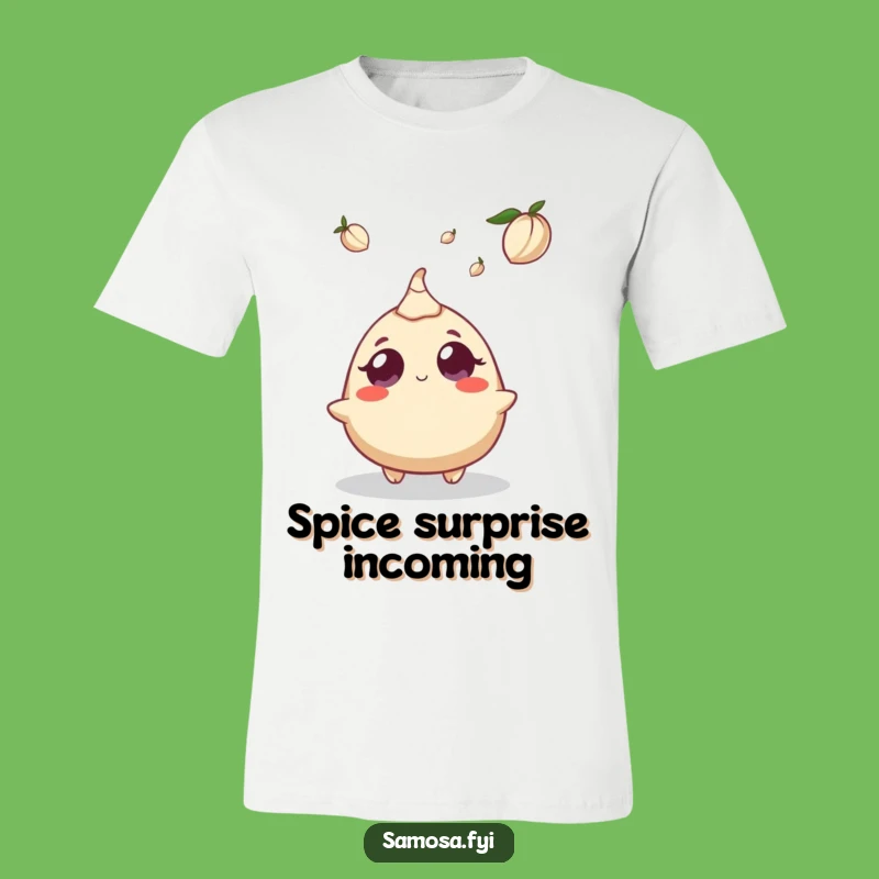 Funny Samosa Cardamom Shock T-Shirt - Hilarious Foodie Fashion