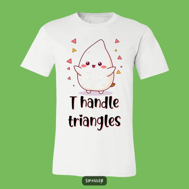 Funny Samosa Juggling T-Shirt: Wear Your Masterful Snack Skills!