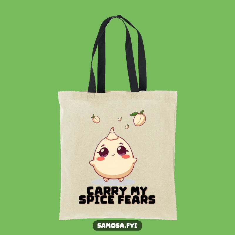Funny Samosa Cardamom Surprise Tote Bag - Carry Your Laughs