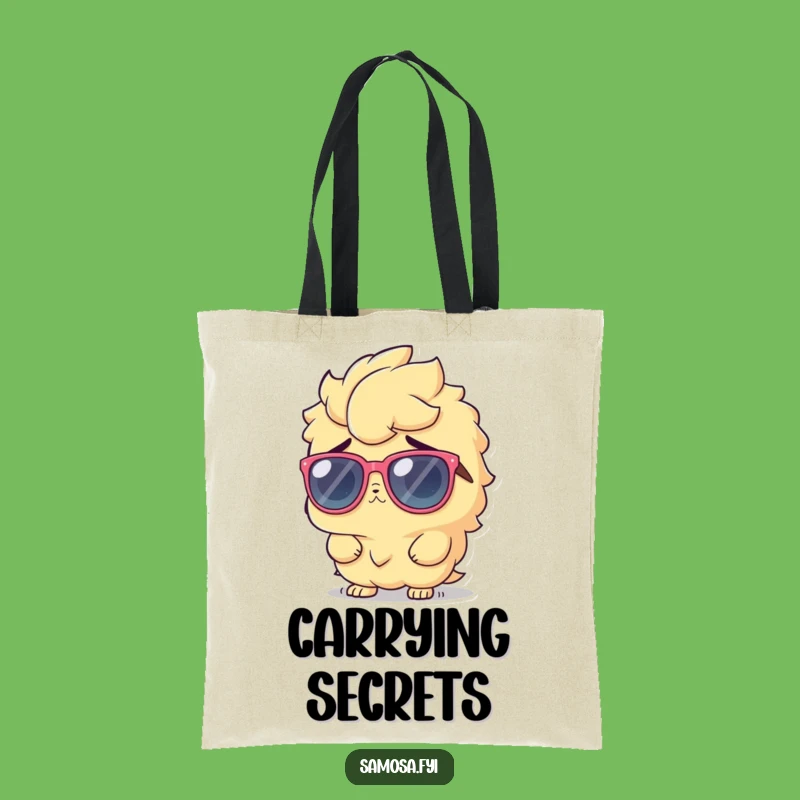 Funny Cool Samosa Tote Bag: A Hilarious Snack Gift for Chill Vibes Lovers