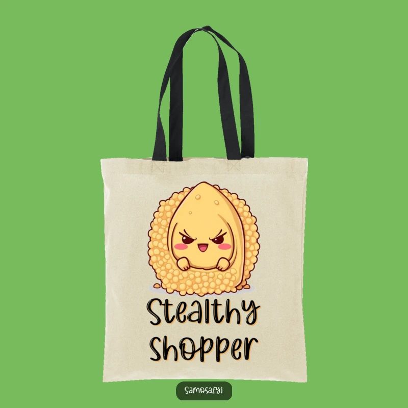 Funny Samosa Hide Tote Bag - Carry Your Secrets in Style!