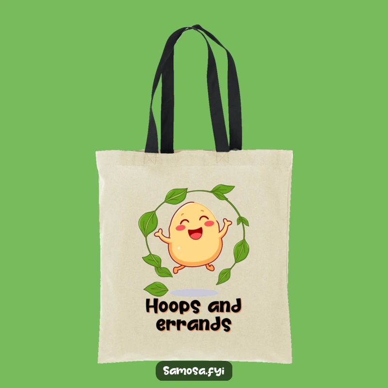 Funny Samosa Jumping Tote Bag: Carry Your Fun, Ideal Funny Gift